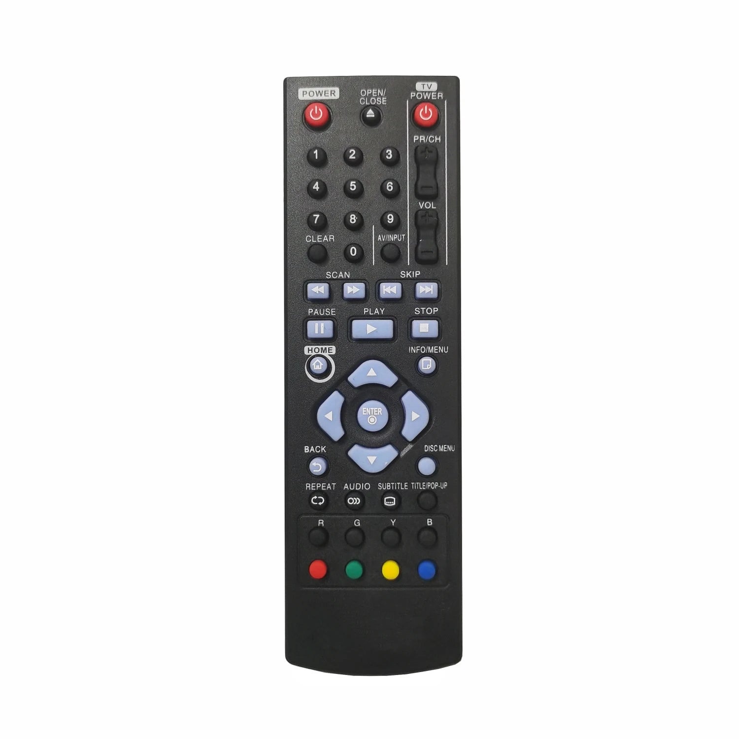 Replacement Remote Control for Blu-ray and DVD Player Models Compatible with UP UBK BP and BPM Series Players