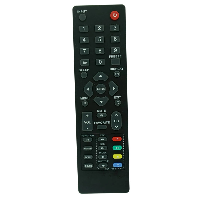 Remote for Sanyo LED-46XR123D LED-32XR10 RC-908-0A RC-905-0A RS-S076 Smart LED LCD HDTV TV
