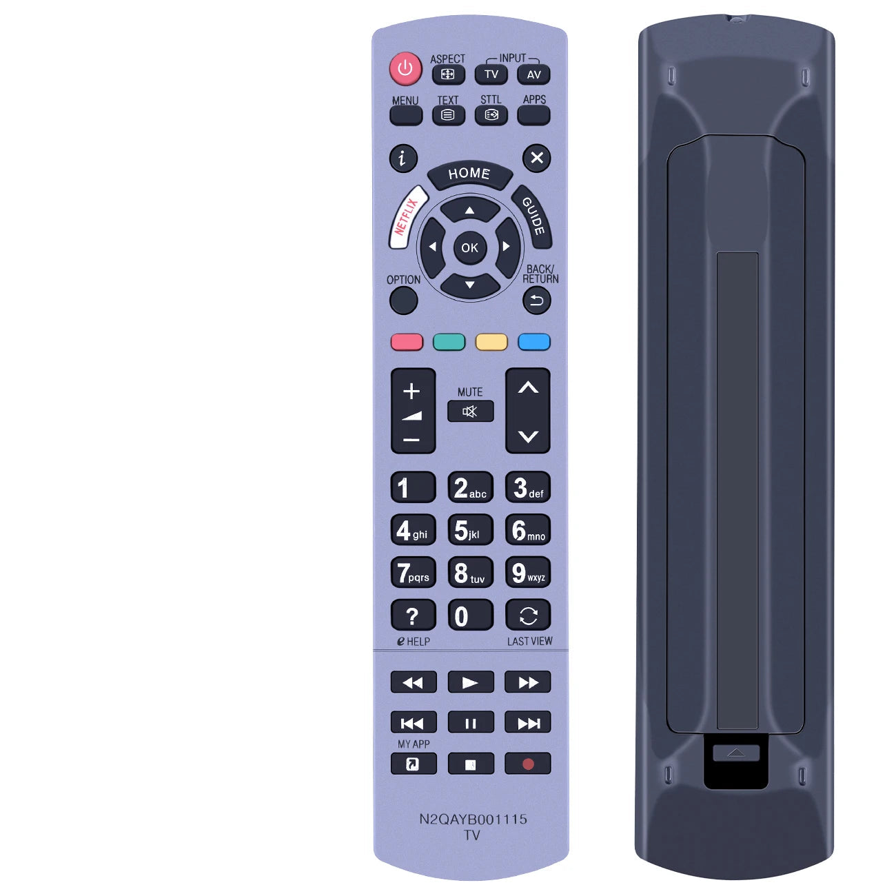N2QAYB001115 Remote Control for Panasonic Smart TV 4K LED Replacement