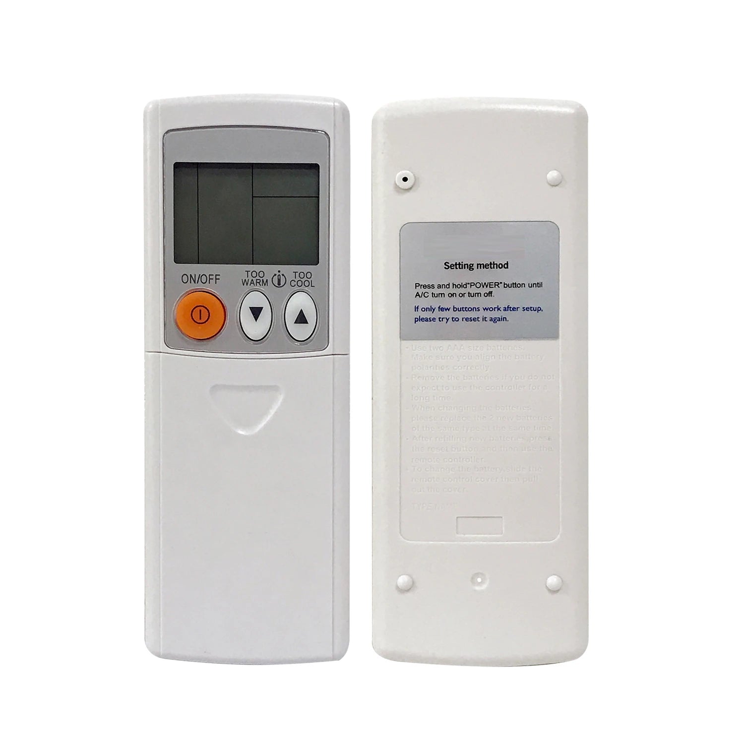 Mitsubishi MH08B Universal Replacement Remote Control for Split Air Conditioner Systems