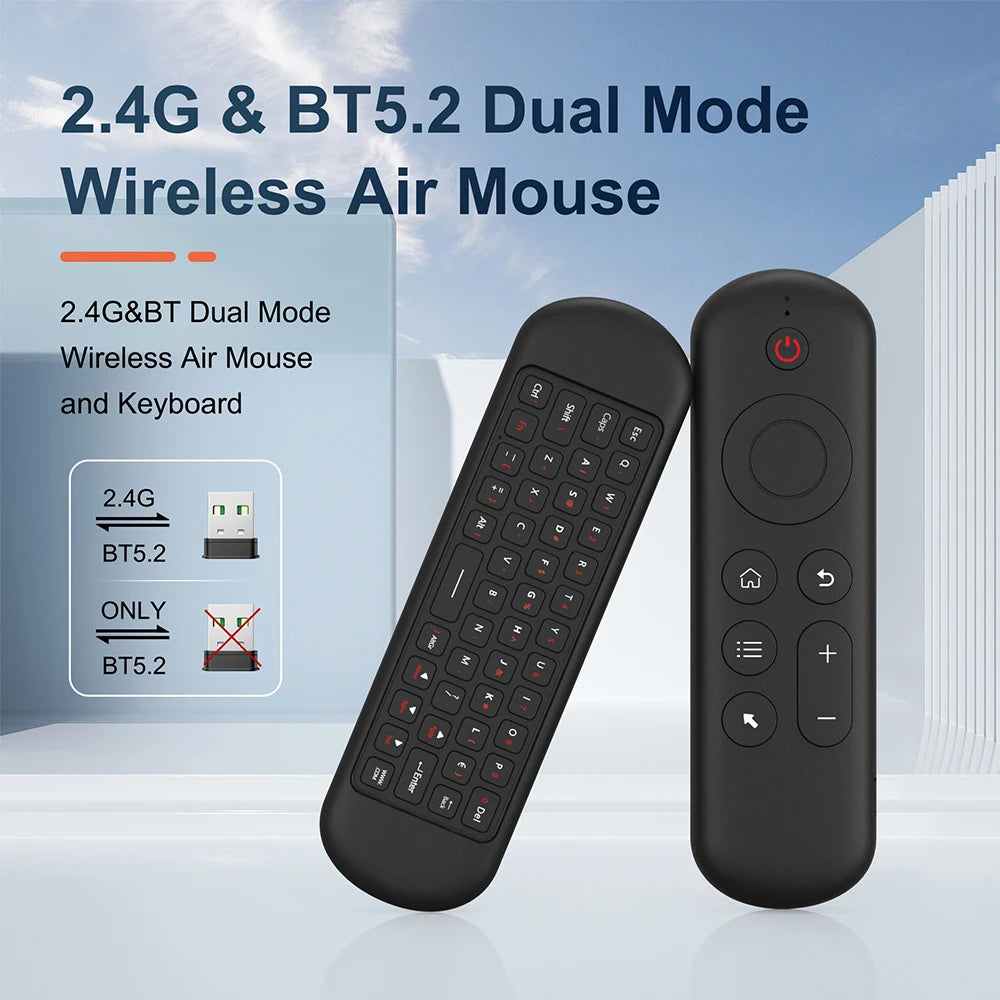 M5 Smart Air Mouse 2.4G Mini Wireless Keyboard TV Remote Control for Android TV box PC Air Mouse