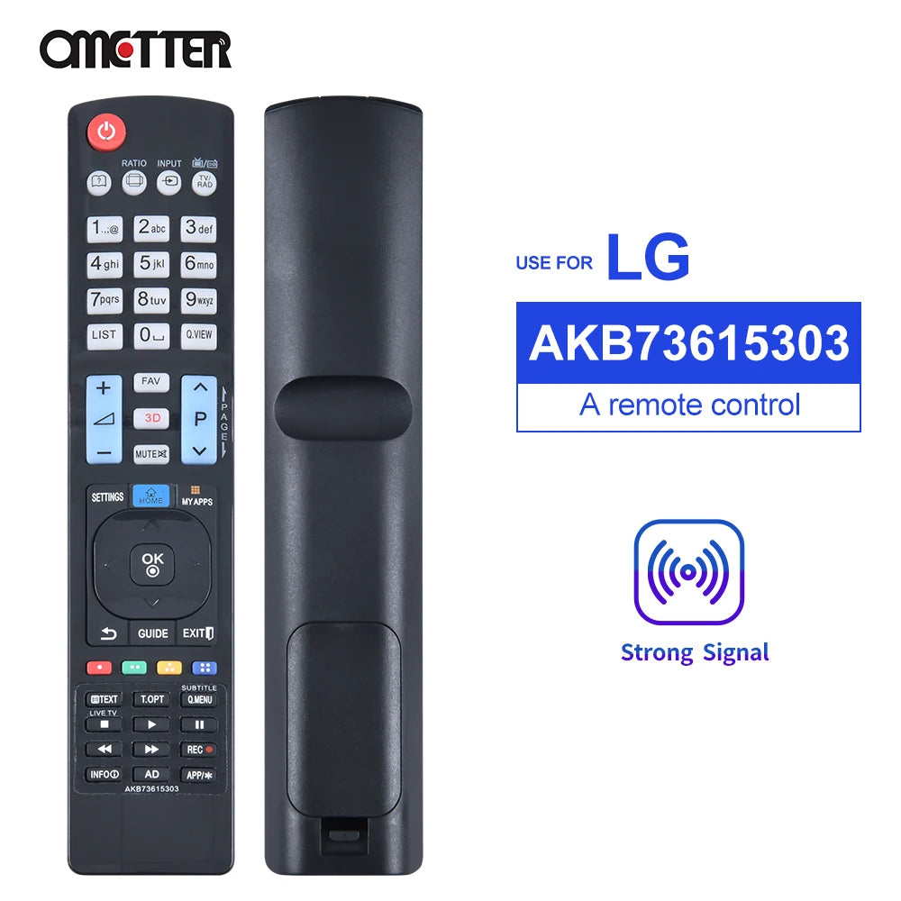 OMETTER Remote Control for LG Smart TVs 42LM670S, 42LV5500, 47LM6700, 55LM6700 Replacement IR Remote