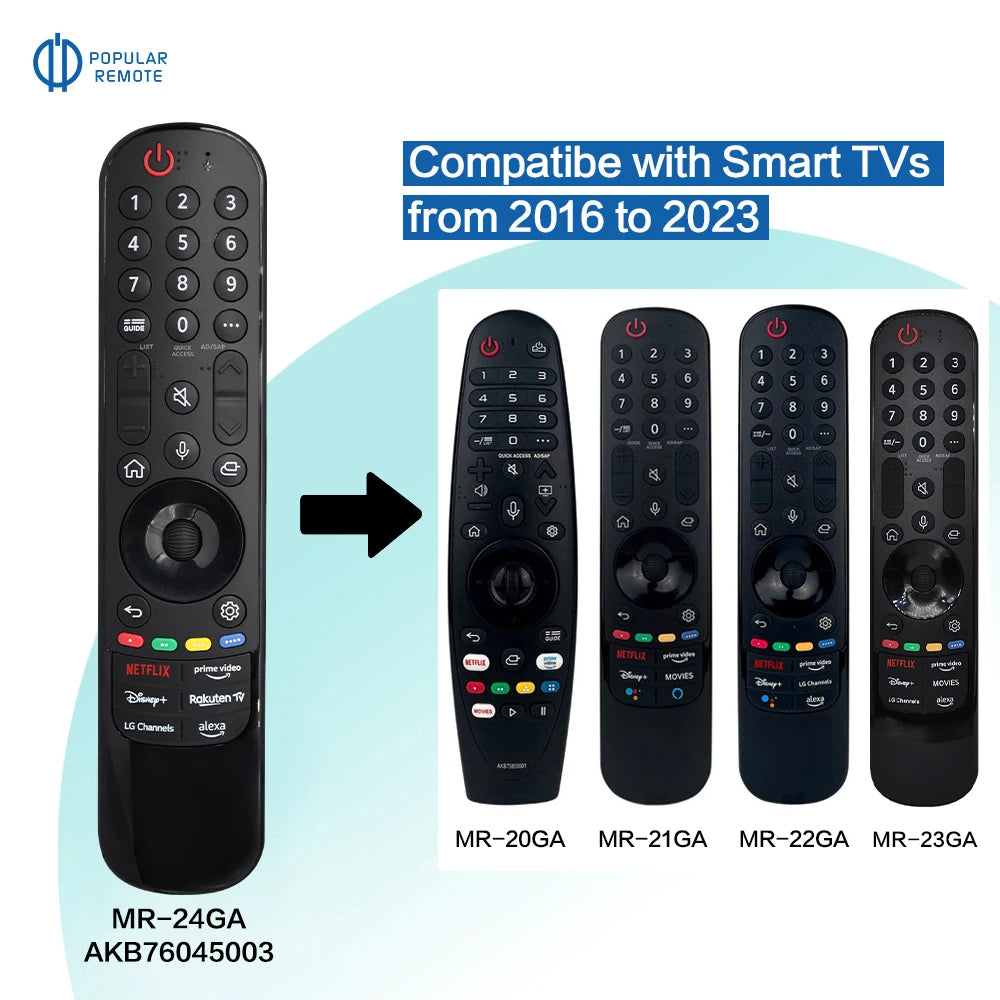 MR24GA Voice Magic Remote AKB76045003 for LG Smart OLED TV Pointer Control
