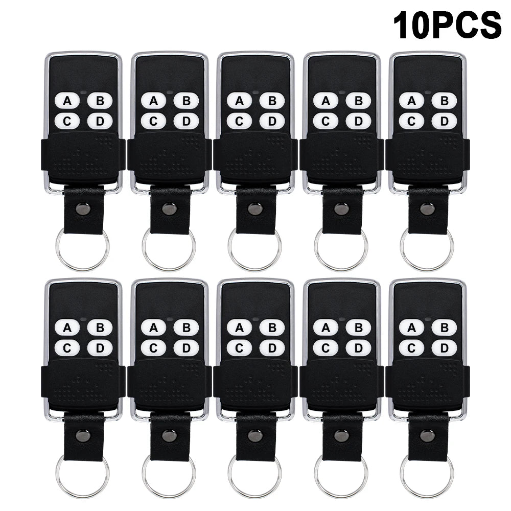 Multi-Frequency Universal Garage Door Remote – 280–868MHz Cloning Key Fob with Rolling Code Support