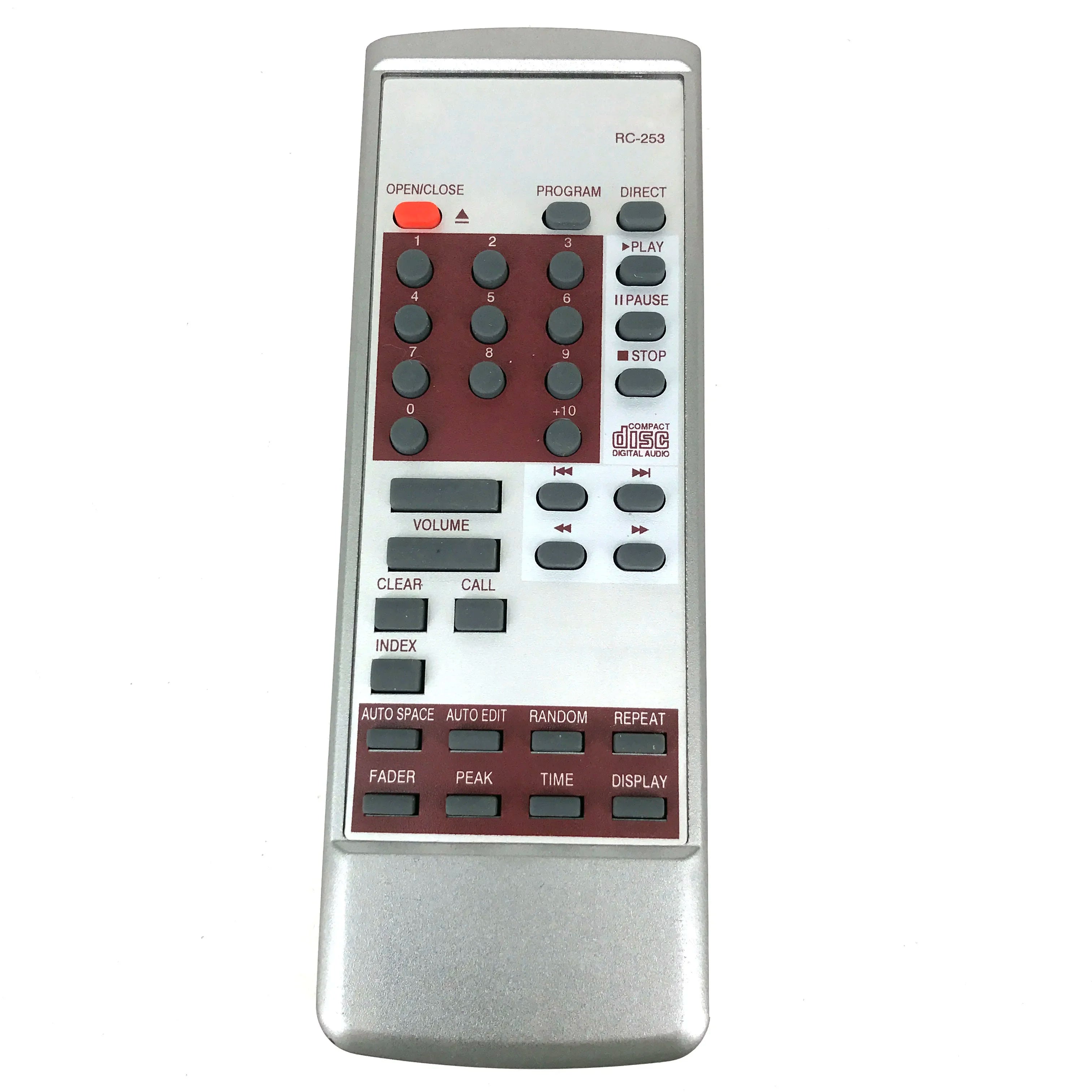 RC-253 Replacement Remote Control for DCD-1460 DCD-1560 DCD-1650 DCD-2560 CD Player