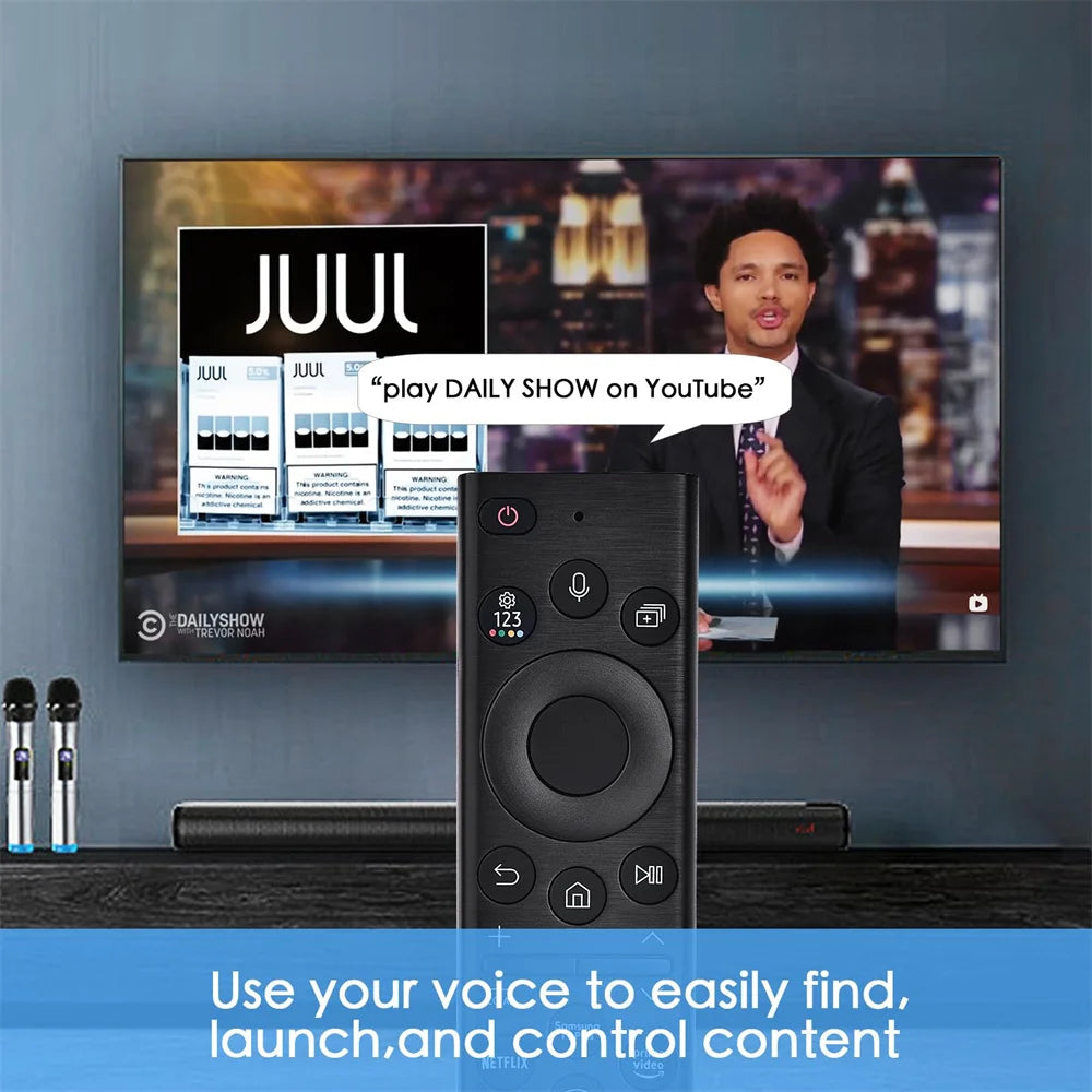 Voice Remote Control BN59-01385A for Samsung Smart TV 2019-2023 Series TVs (No Solar Function)