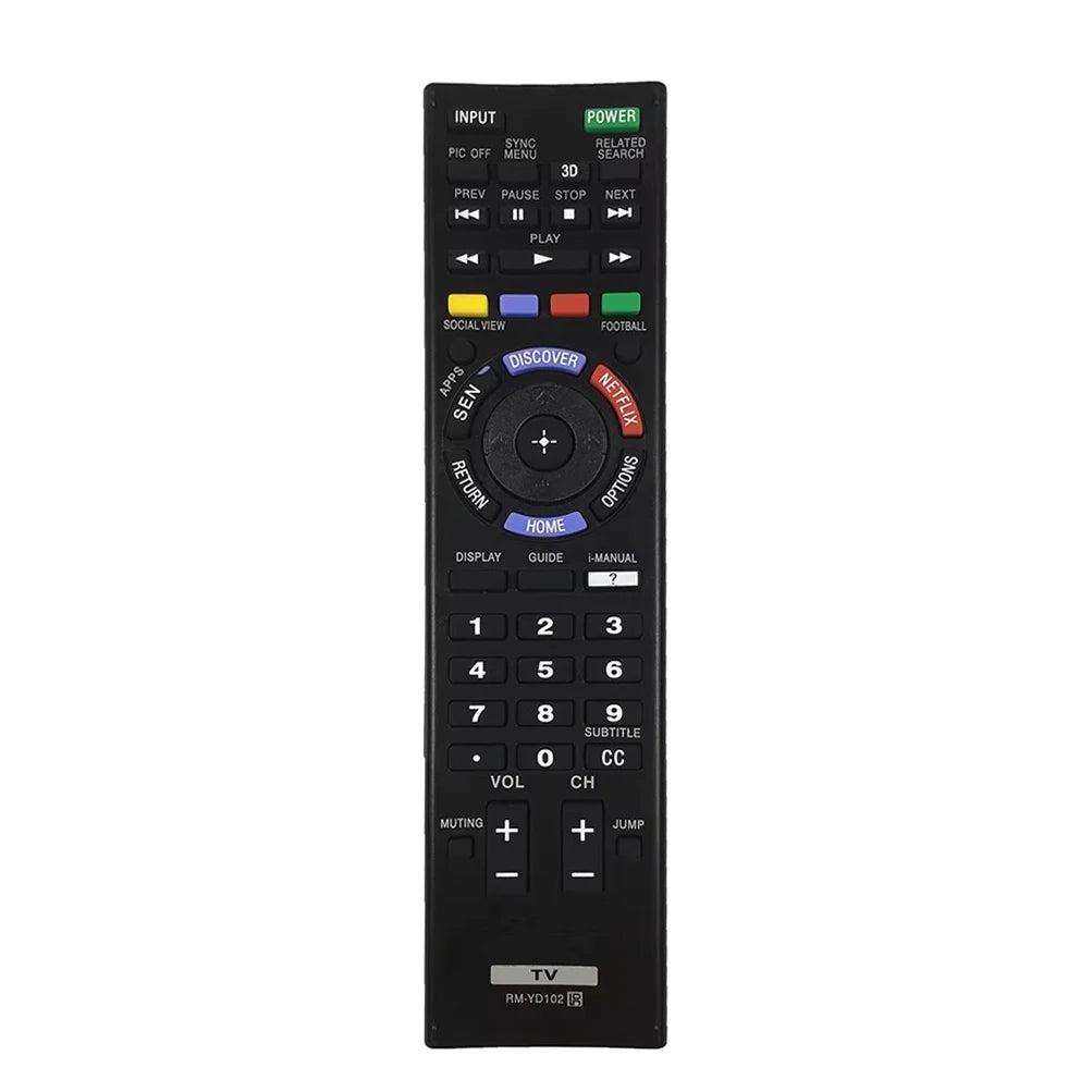 Sony RM-YD102 Replacement Remote Control for BRAVIA LED Televisions