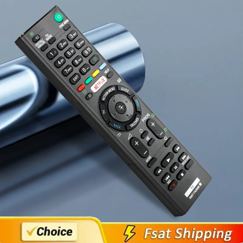 RMT-TX200E Replacement Remote for KD-43X8000D KD-55XD7005 KD-65X7500D KD-65XD7505 Sony Smart TV
