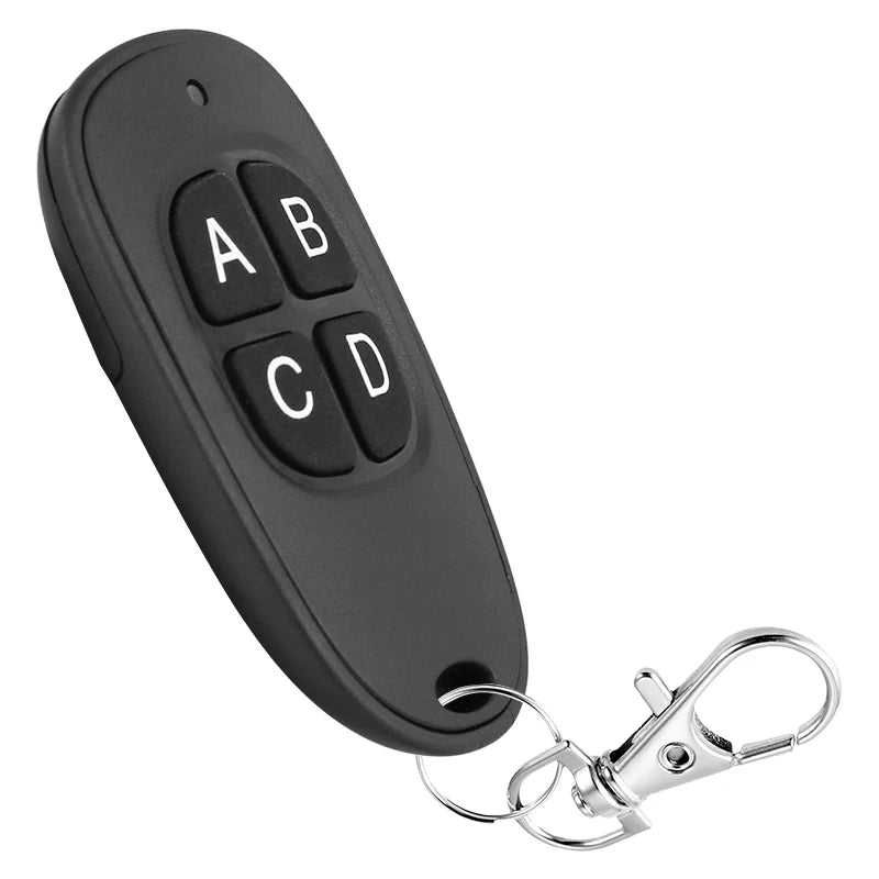 Universal 433MHz RF 4-Key Remote Control Duplicator for Garage Gate & Electric Door Systems