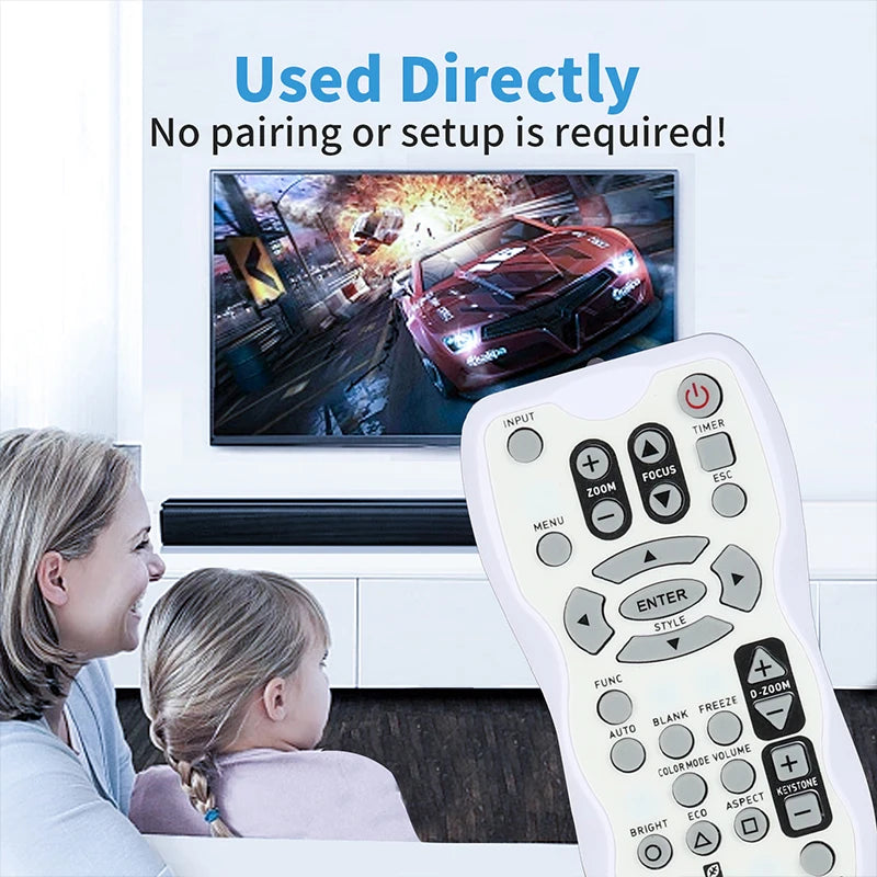 YT-110 Replacement Remote for XJ-A130 XJ-A140 XJ-A145 XJ-A240 XJ-A250 XJ-A255 Casio Projector