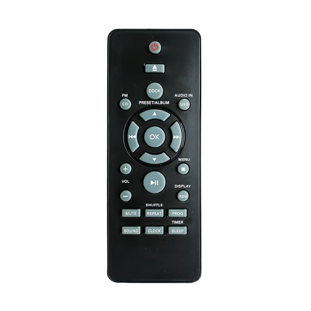 Replacement Remote Control for Philips Micro Music and Audio System Models