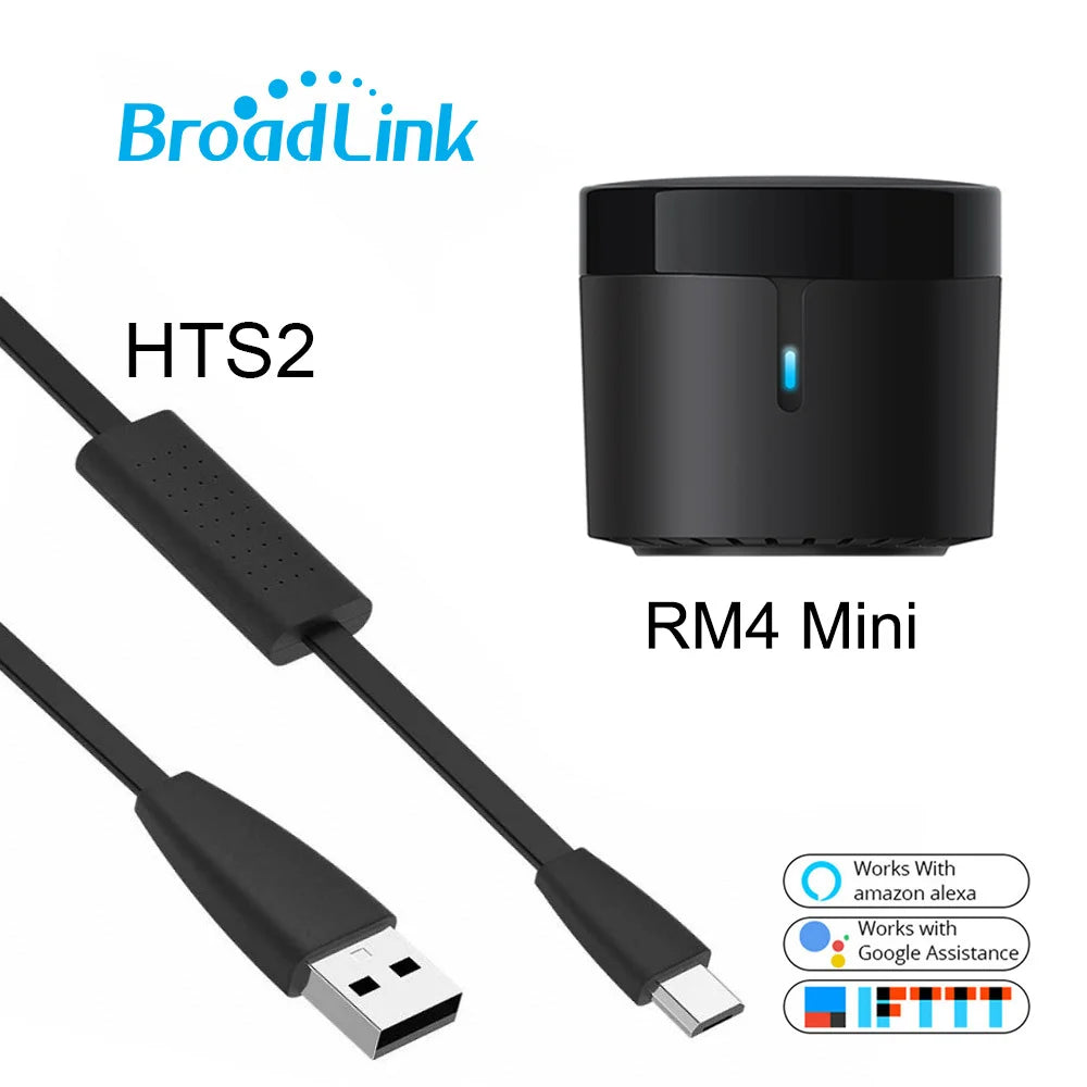 RM4 Mini Smart IR Remote Control WiFi Universal Controller for TV AC Alexa Google Home