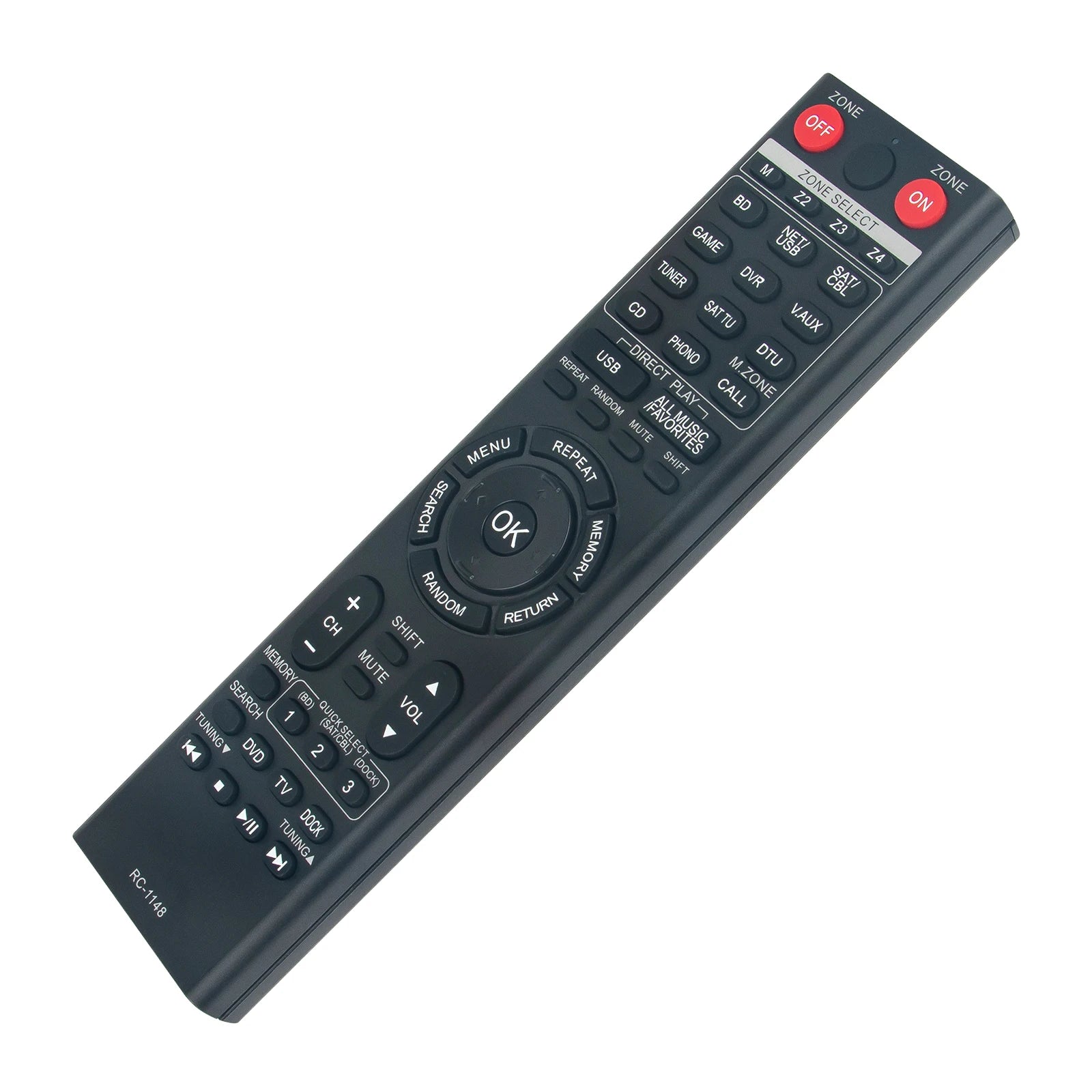 RC-1148 Replacement Remote Control for Denon AVR-A100, AVR-3311CI, AVR-4311CI