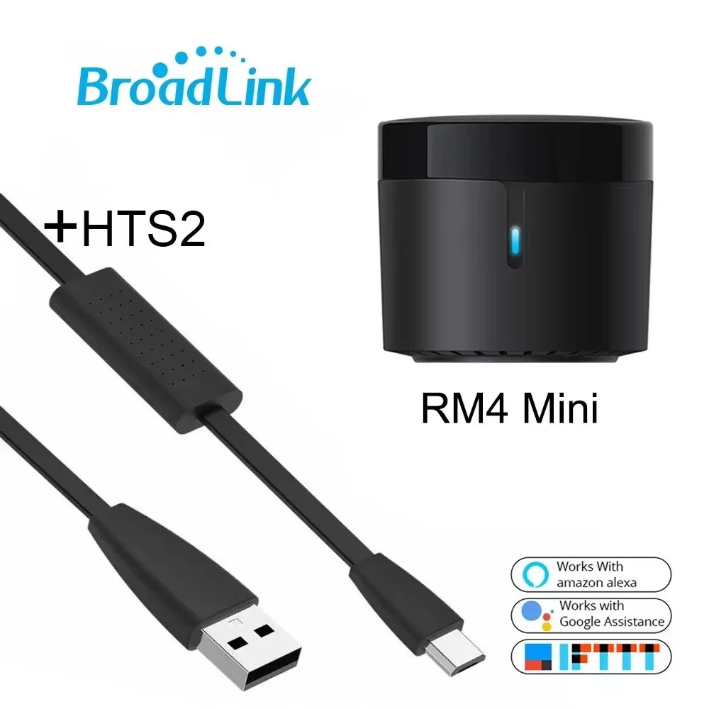 RM4 Mini Smart IR Remote Control WiFi Universal Controller for TV AC Alexa Google Home