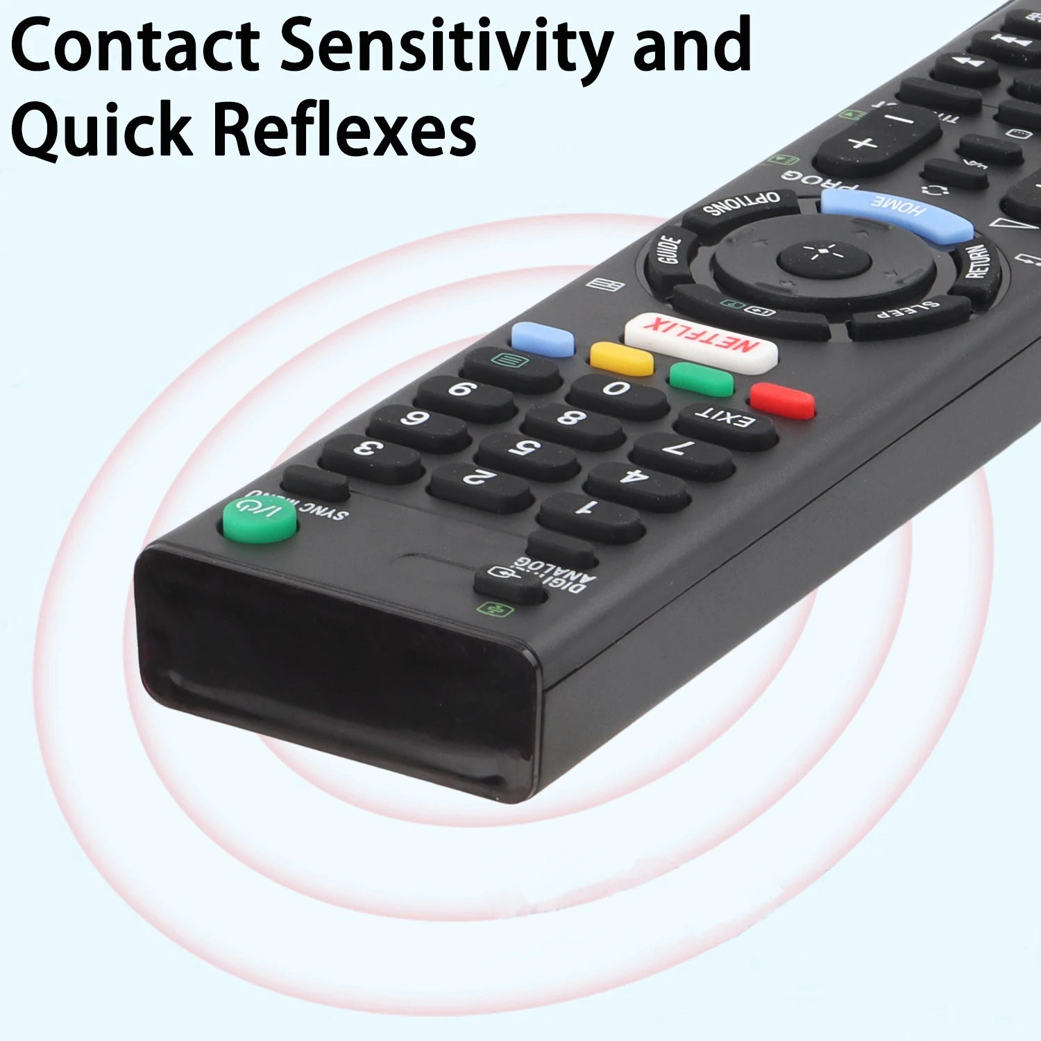 RMT-TX102D RMTTX102D Replacement Remote for KDL-48R550C KDL48R550C Sony TV with Netflix Button