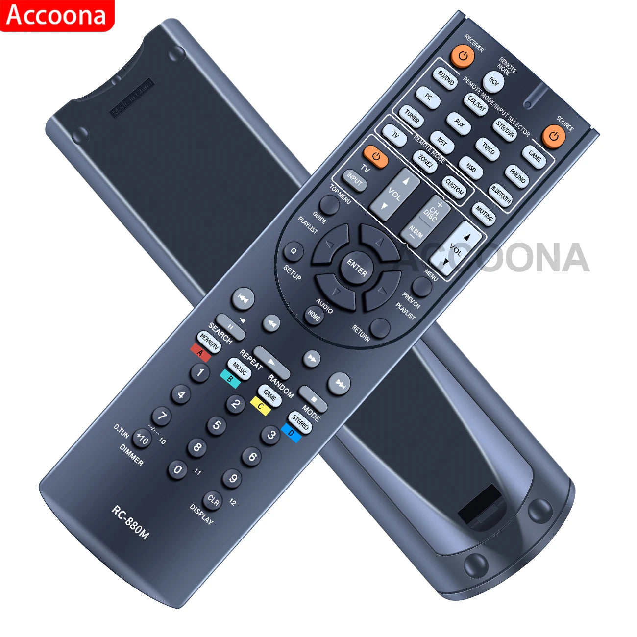 ACCOONA Remote Control for Onkyo RC-880M TX-NR636 HT-S7700 TX-NR838 TX-NR737 A/V Receivers