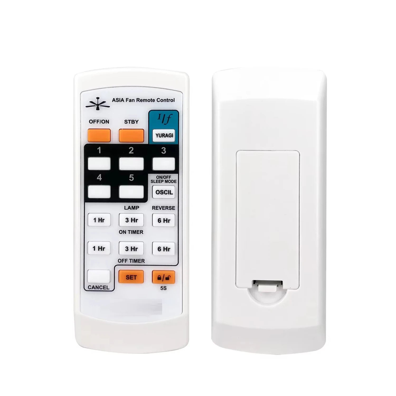 Universal Fan Replacement Remote Control for KDK Panasonic Elmark Winter Deka Monteair Regency Wing