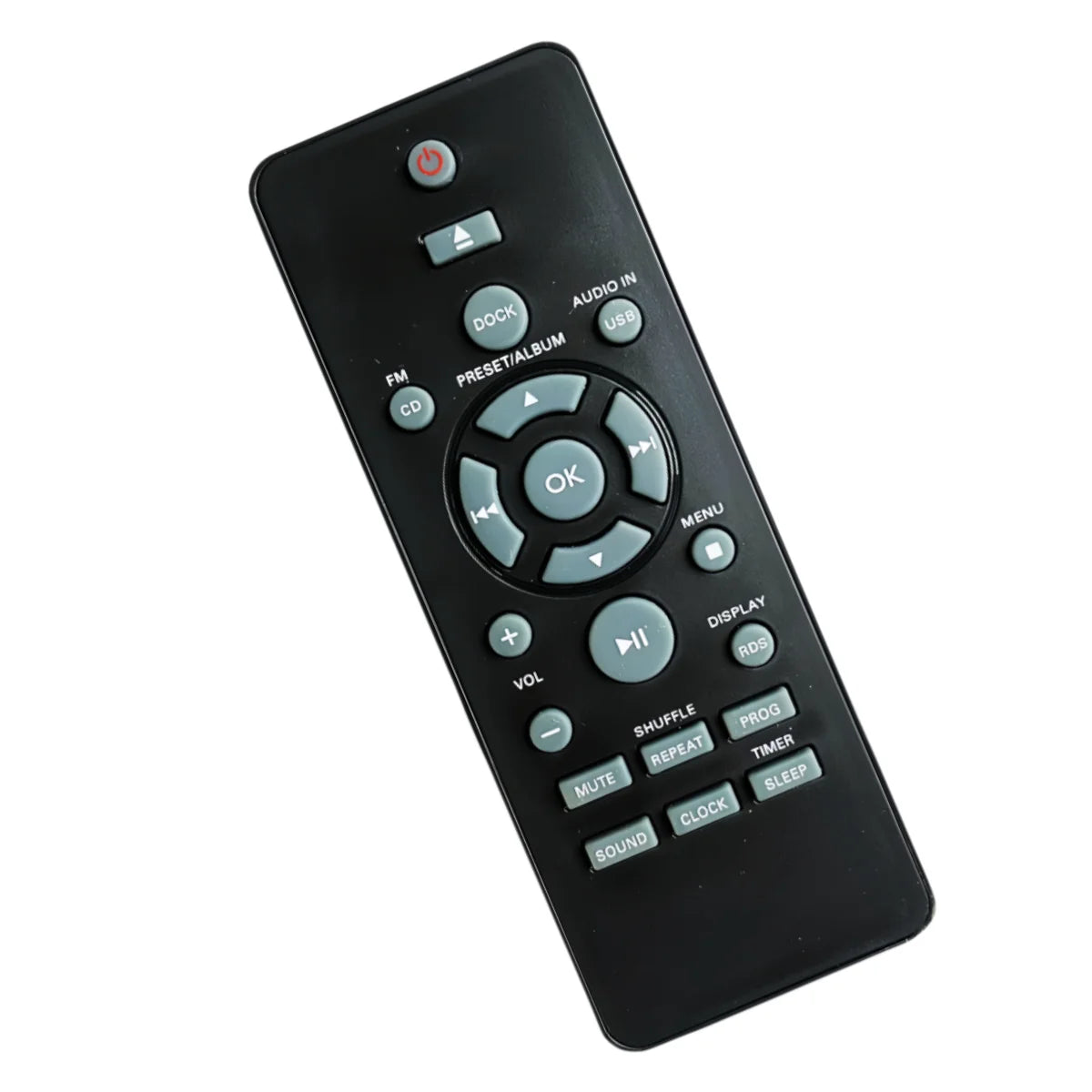 Replacement Remote Control for Philips Micro Music and Audio System Models