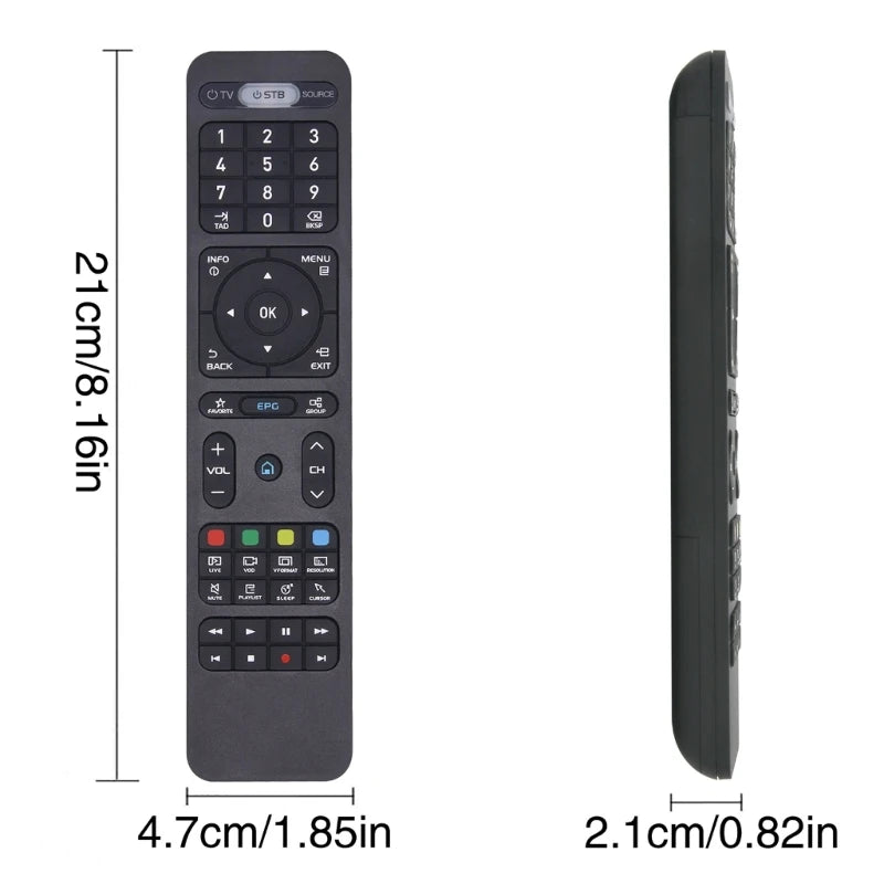TV Remote for Formuler 02F9 Z8 Z Alpha Z+ Neo Z7+5g ZX5g Z7+ ZX Z Nano Prime Hassle Free Operation