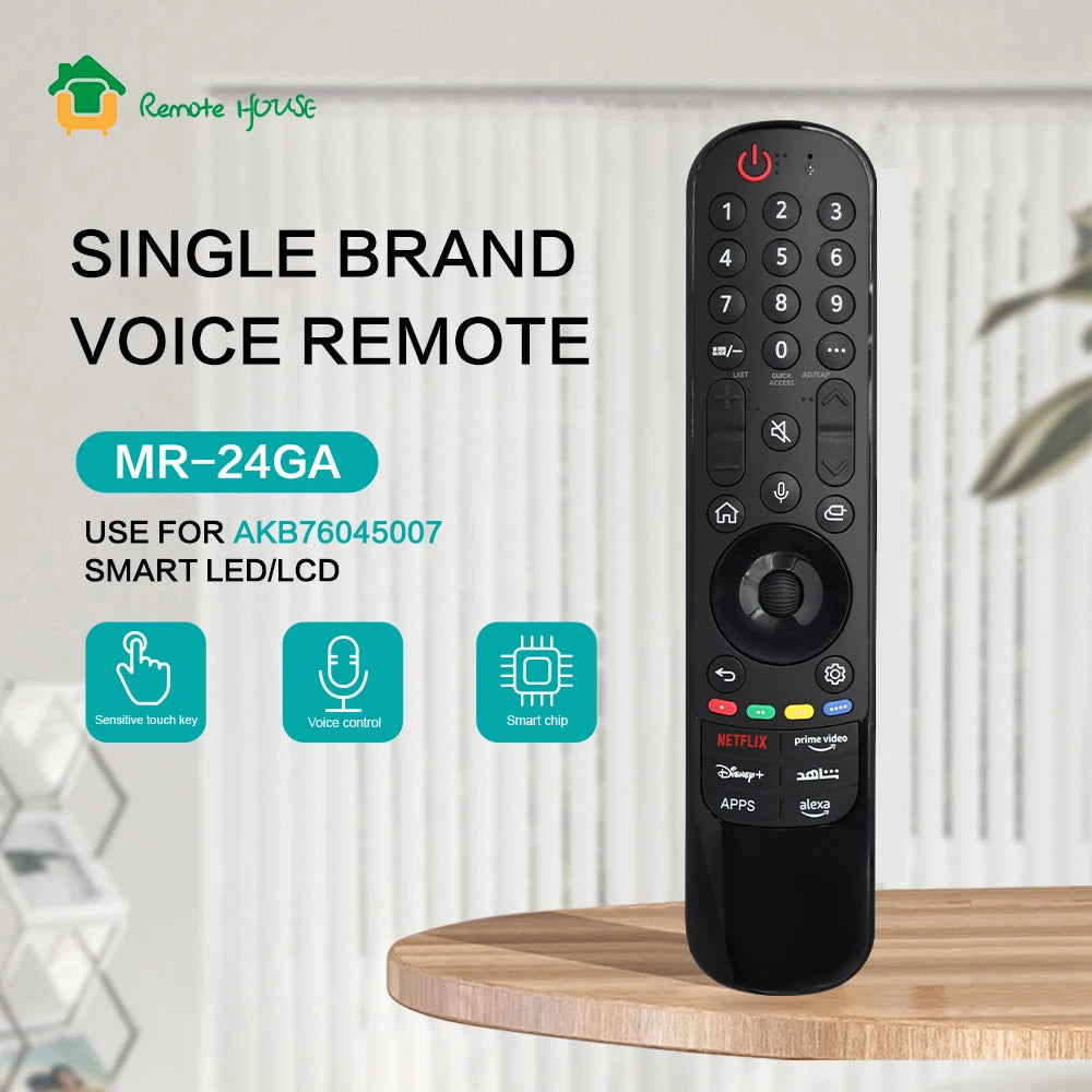 MR24GA Voice Magic Remote Replacement for AKB76045007 LG Smart TV Pointer Control