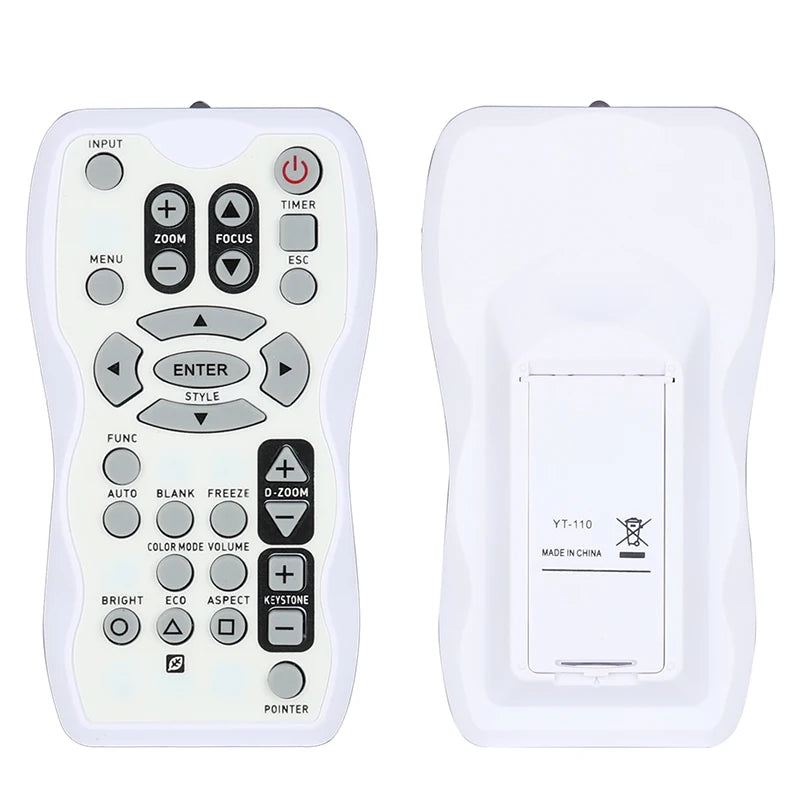YT-110 Replacement Remote for XJ-A130 XJ-A140 XJ-A145 XJ-A240 XJ-A250 XJ-A255 Casio Projector