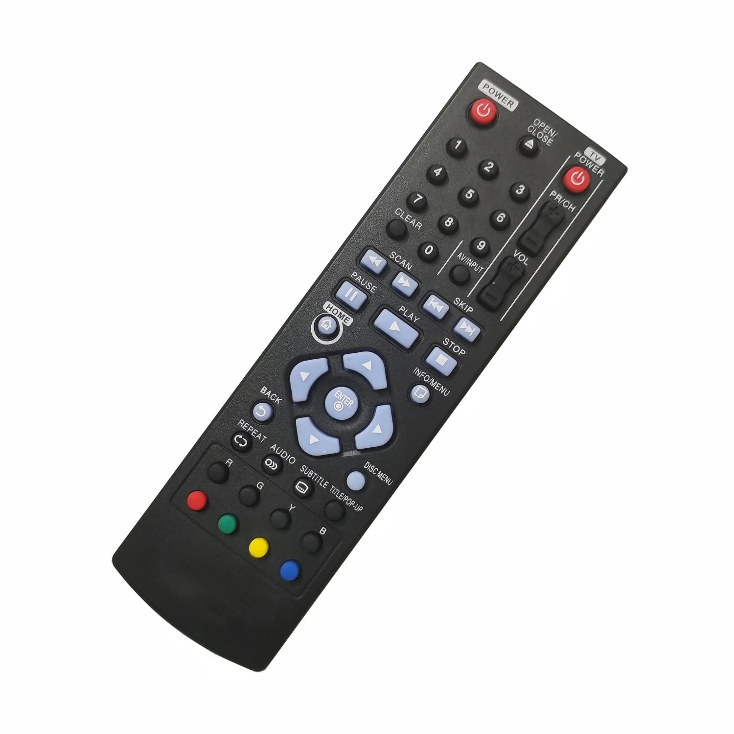 Replacement Remote Control for Blu-ray and DVD Player Models Compatible with UP UBK BP and BPM Series Players