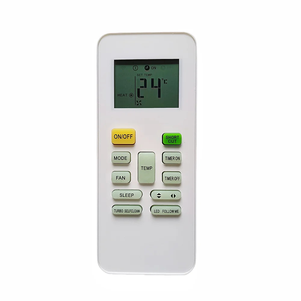 Replacement Air Conditioner Remote Control Compatible with Midea MEHU and MEHS Series Climate Control Systems