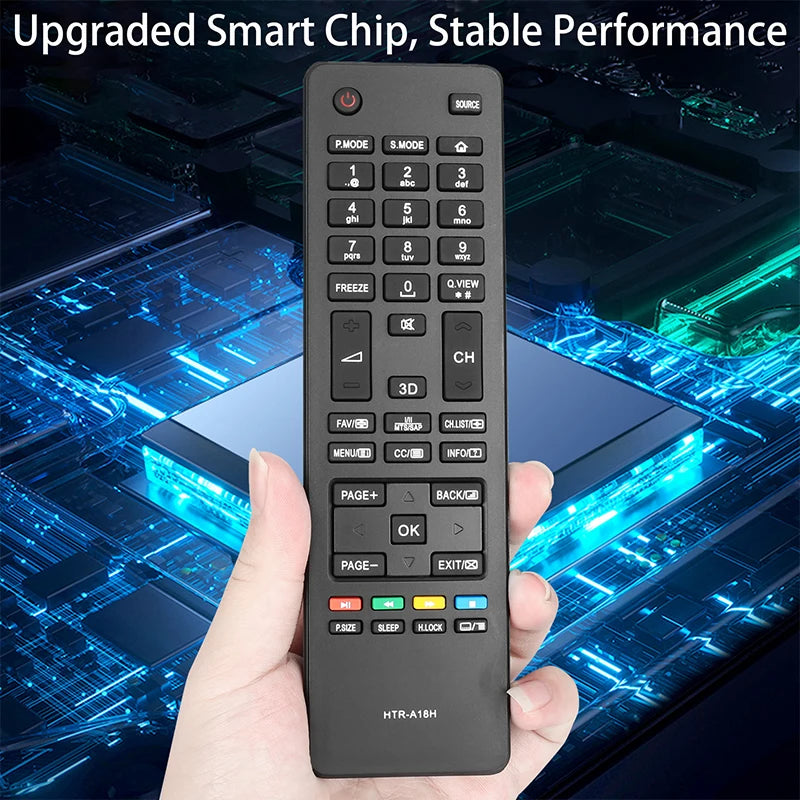 HTR-A18H Replacement Remote for LE28H600 LE32A650 LE32F600 LE32M600 LE50K6000 Haier LED LCD TV