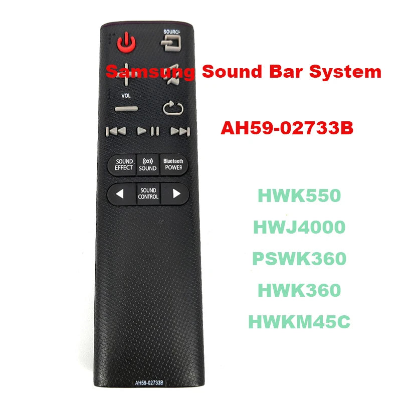 AH59-02733B Replacement Remote Control for HW-J4000 HW-JM4000 HW-K360 HW-K450 Soundbar System