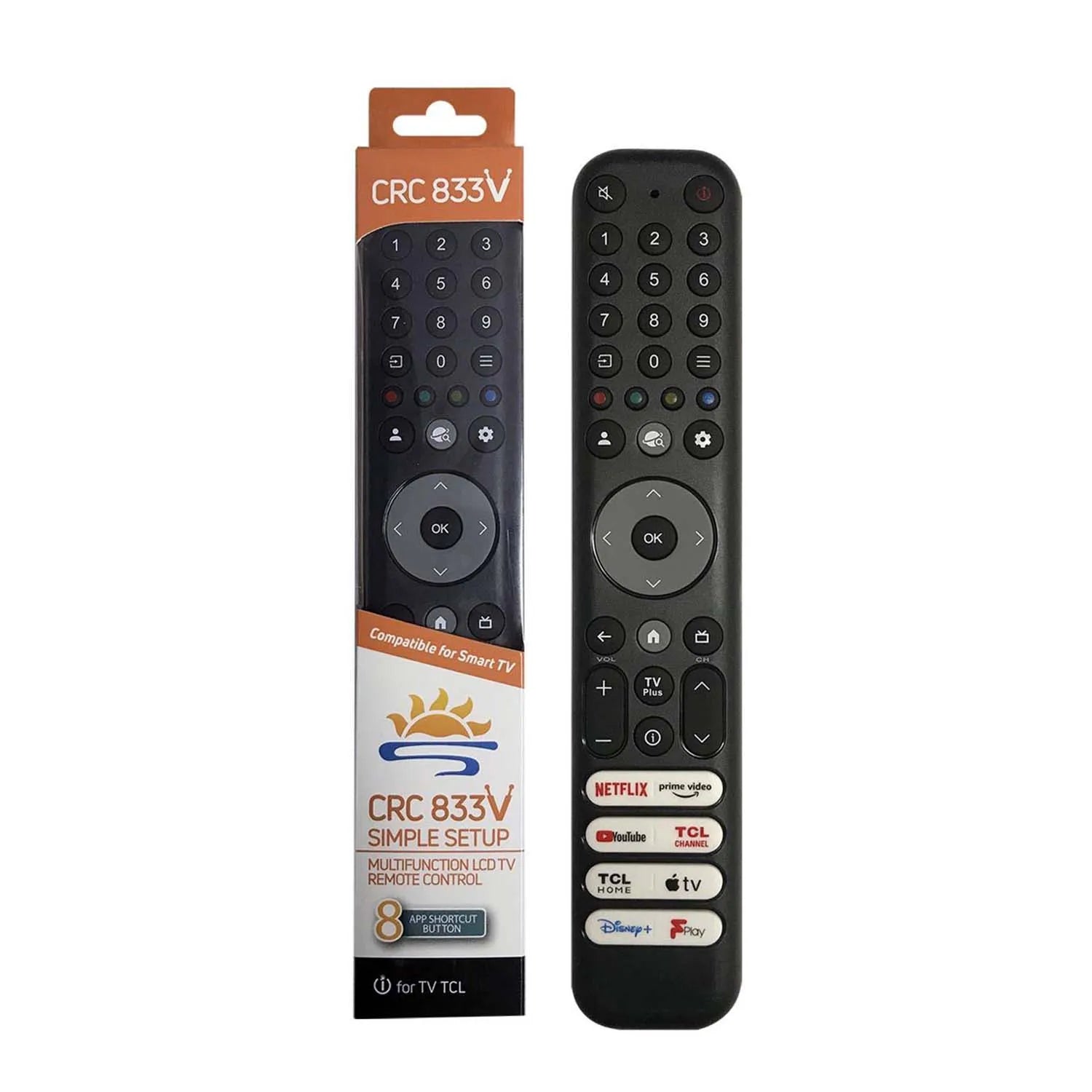 TCL RC902N FMR1 FMRH Replacement Remote Control for Smart QLED and Mini-LED Televisions