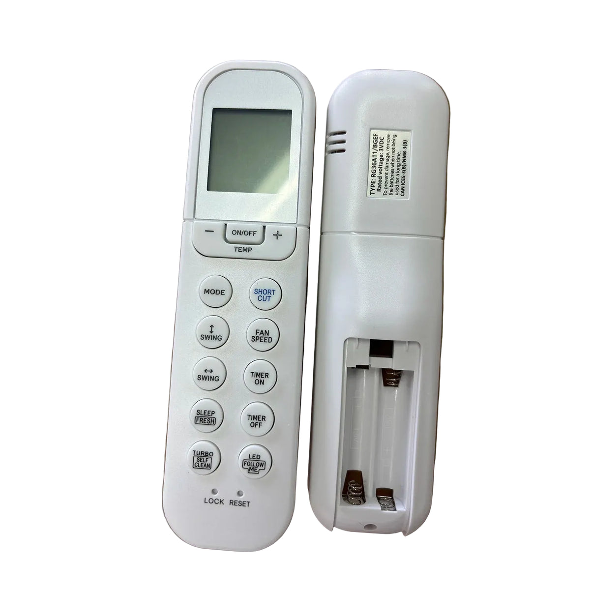 Midea RG36A11/BGEF Replacement Remote Control for Split Air Conditioner Systems