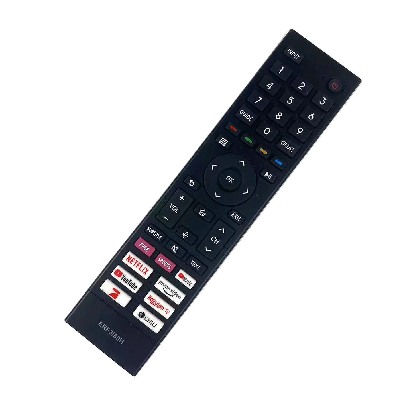 Hisense ERF3I80H Replacement Remote Control for 4K Ultra HD Smart Televisions