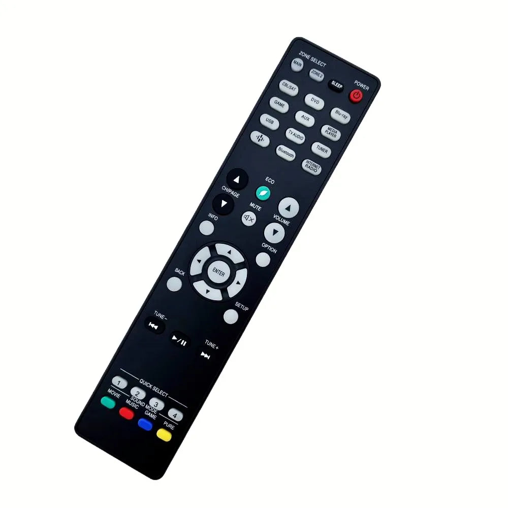 Replacement Remote Control for AV Receiver Systems Compatible with AVR-X and AVR-S Series Models