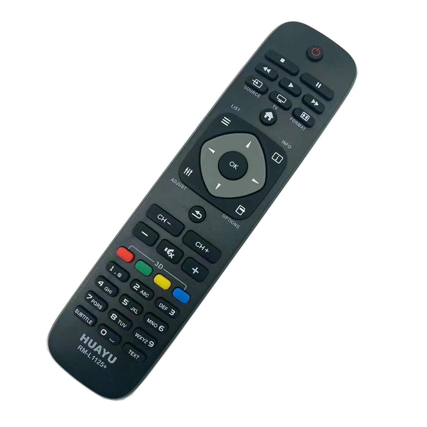 Philips RM-L1125 Replacement Remote Control for LED and Smart Televisions