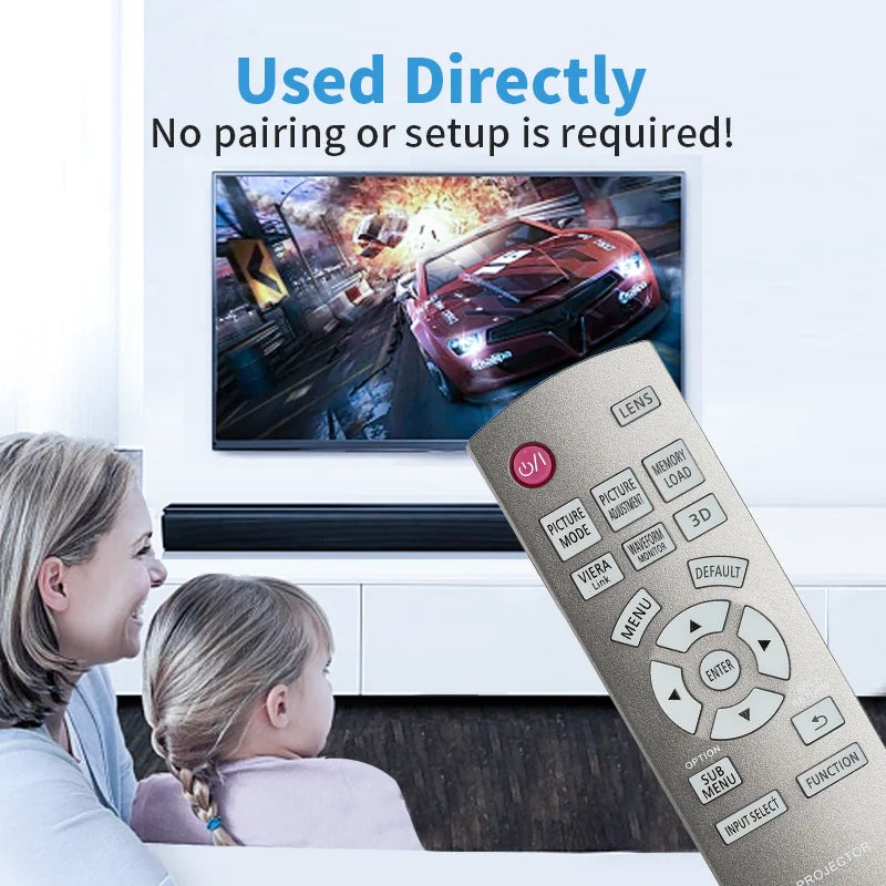 N2QAYB000680 Replacement Remote Control for PT-AE7000 PT-AE8000 PT-AT6000E Panasonic Projector