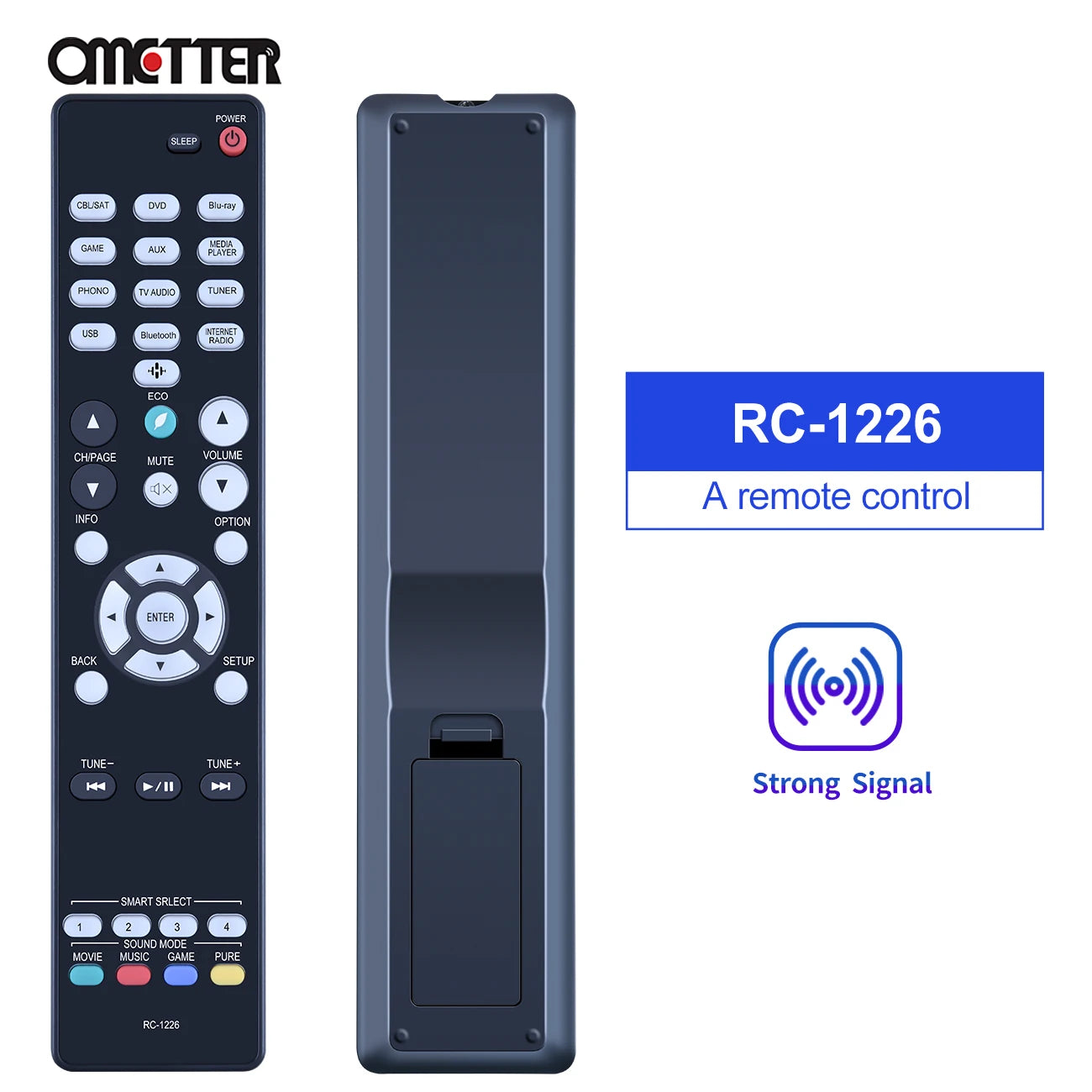 RC-1227 RC-1226 Remote Control for Denon AVR-S730H S740H S750H S640H S650H Receivers