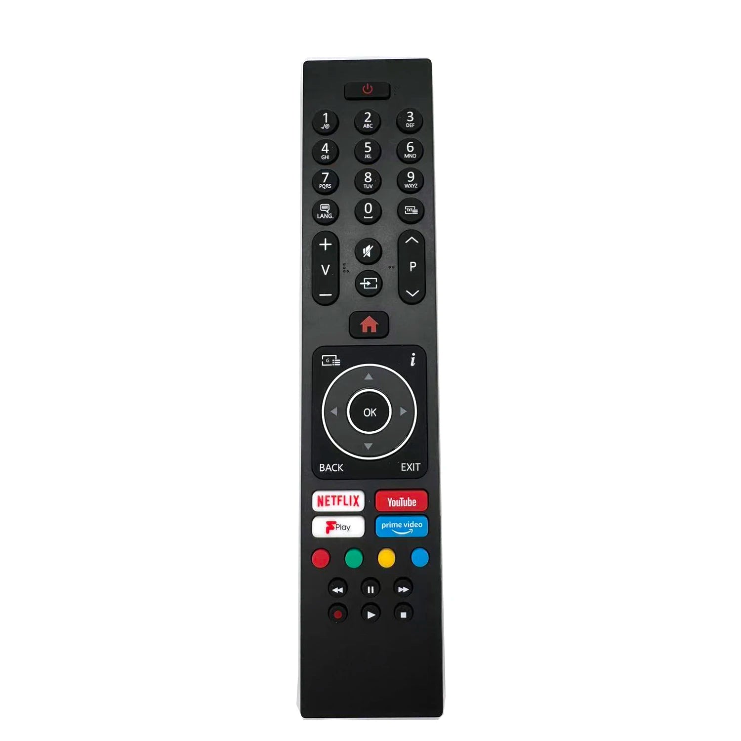 Bush RC43137P Replacement Remote Control for Bush, Digihome and Electriq Smart Televisions