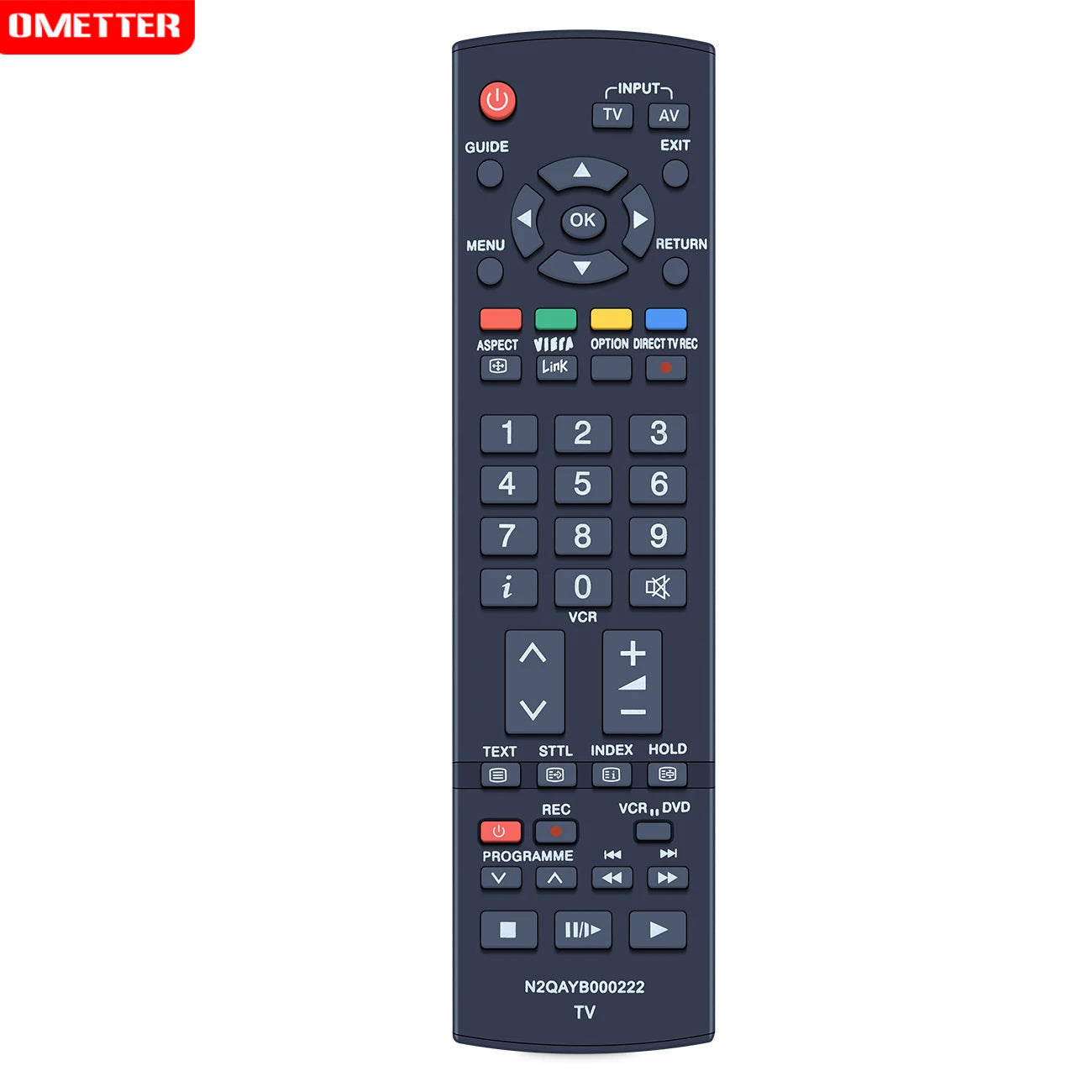 Replacement Remote For Panasonic TV N2QAYB000222 N2QAYB000239 N2QAYB000238 EUR7651030A