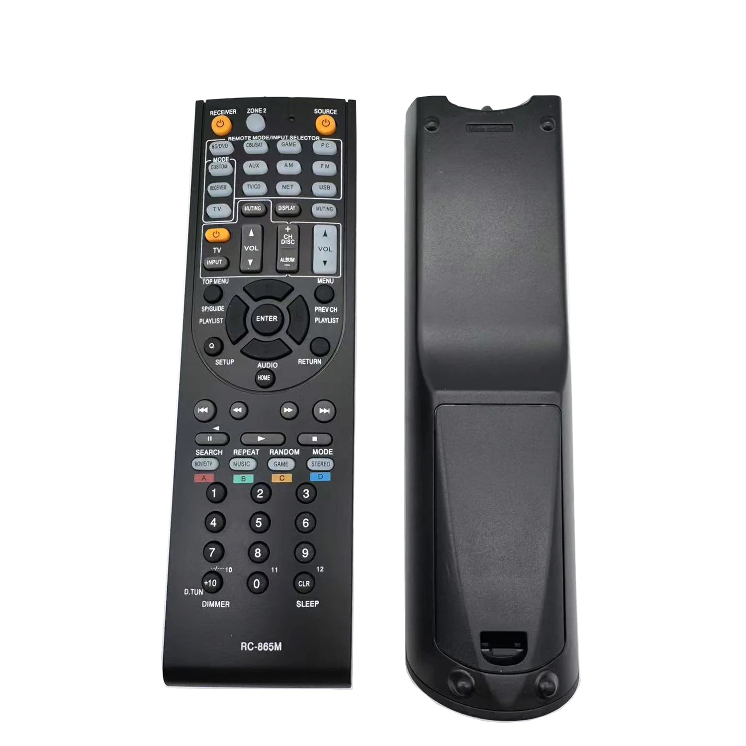 Onkyo RC-865M Replacement Remote Control for HT Series AV Receiver Systems