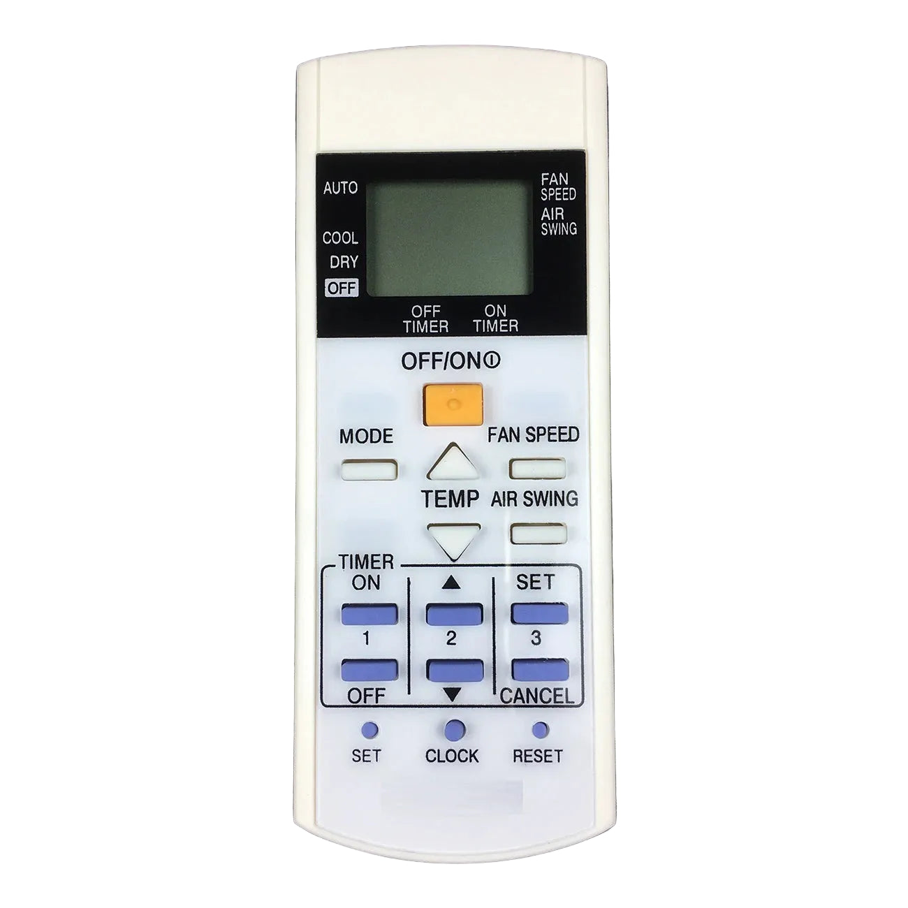 Panasonic A75C3297 Replacement Remote Control for Split Air Conditioner Systems