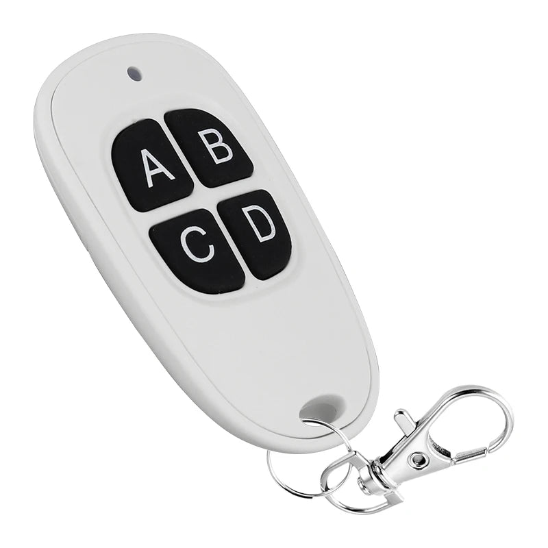 Universal 433MHz RF 4-Key Remote Control Duplicator for Garage Gate & Electric Door Systems