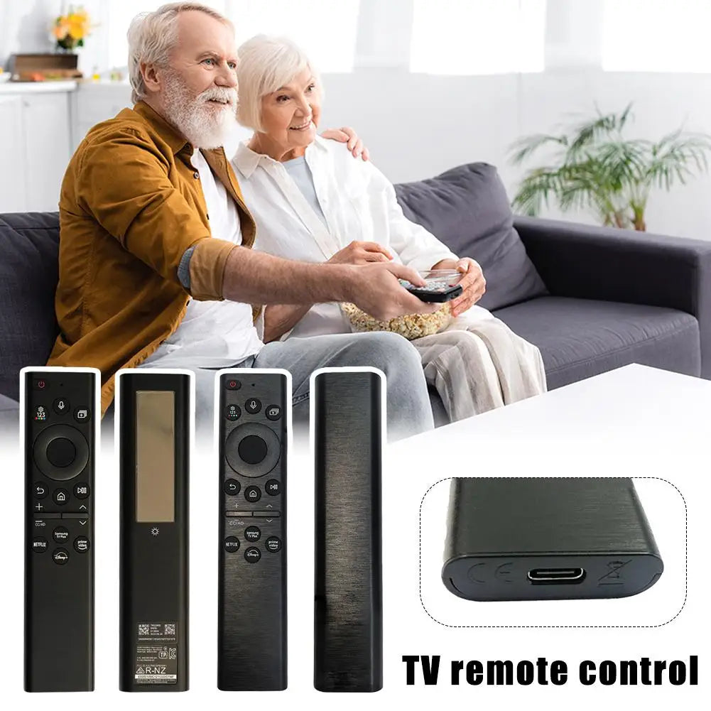 BN59-01385A Voice Remote – Solar Charging Replacement for Samsung Smart TVs