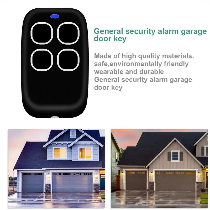 Multi-Frequency 286–868MHz Garage Door Remote Duplicator – 4-Button Code Grabber Clone Key Fob