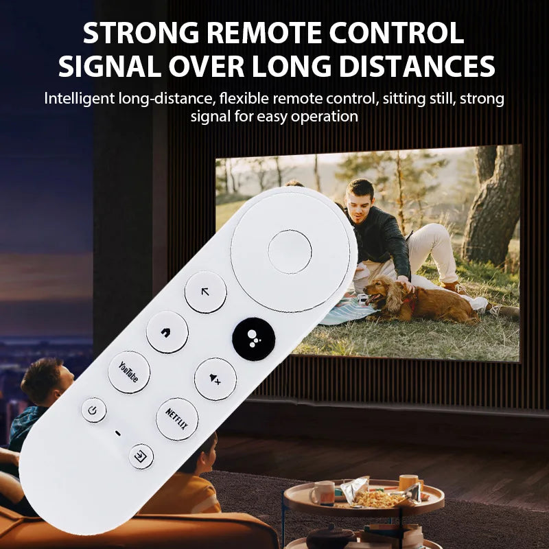 G9N9N Replacement Voice Remote Control for Google Chromecast 4K Snow Streaming Media Player