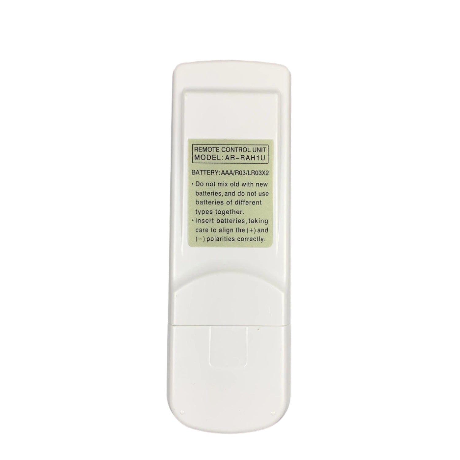 Replacement Remote for Fujitsu AR-RAH1U / AR-RAH1E / AR-RAH2E | XSRUPB