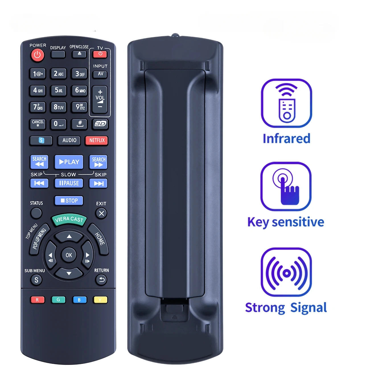 N2QAYB000574 Replacement Remote Control for DMP-BDT310 DMP-BDT210 DMP-BDT110 DMP-BDT215 Blu-ray Player