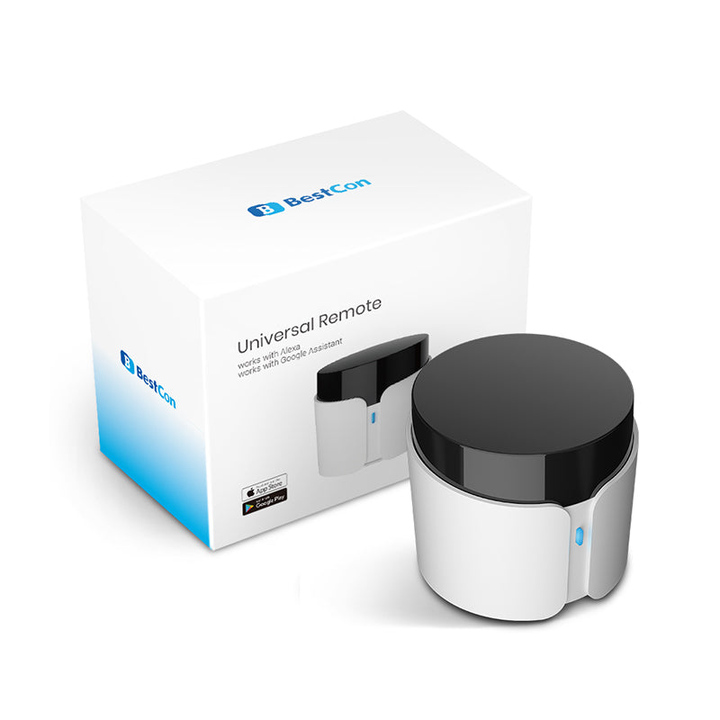 BestCon RM4C Pro Smart Wi-Fi Universal Remote for IR and RF433/315 Works with Alexa & Google Home