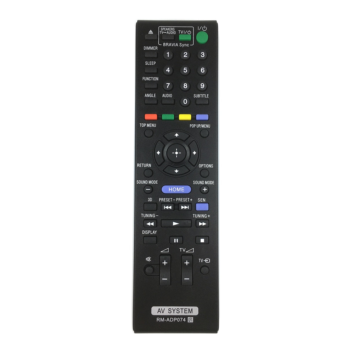 Remote Control for Sony Blu-ray Home Theater System