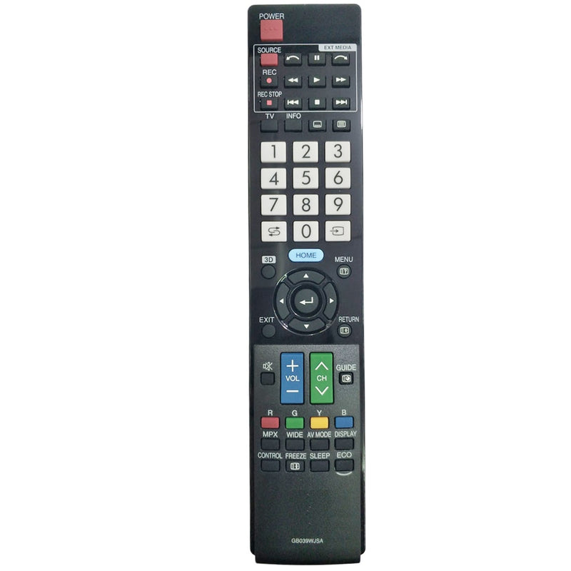 Lcd Remote Control Gb039Wjsa For Sharp Aquos Lcd Led Tv Lc-46Le840X Lc-52Le840X Lc-60Le640X