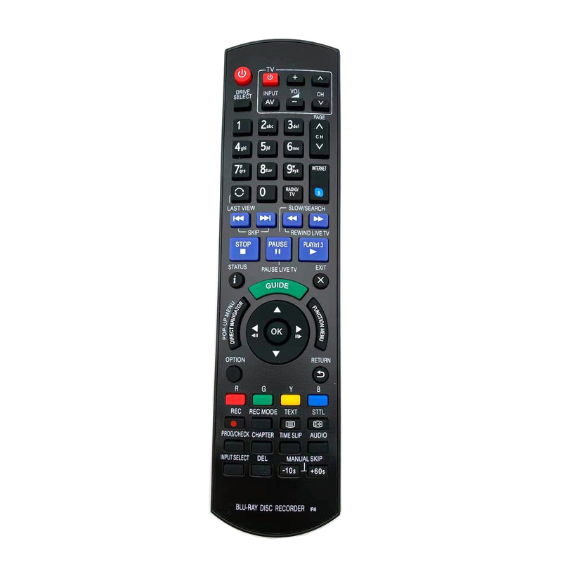 N2QAYB000755 Remote Control For Panasonic Blu-ray Disc DVD Recorder